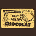 T-shirt Pain Chocolat
